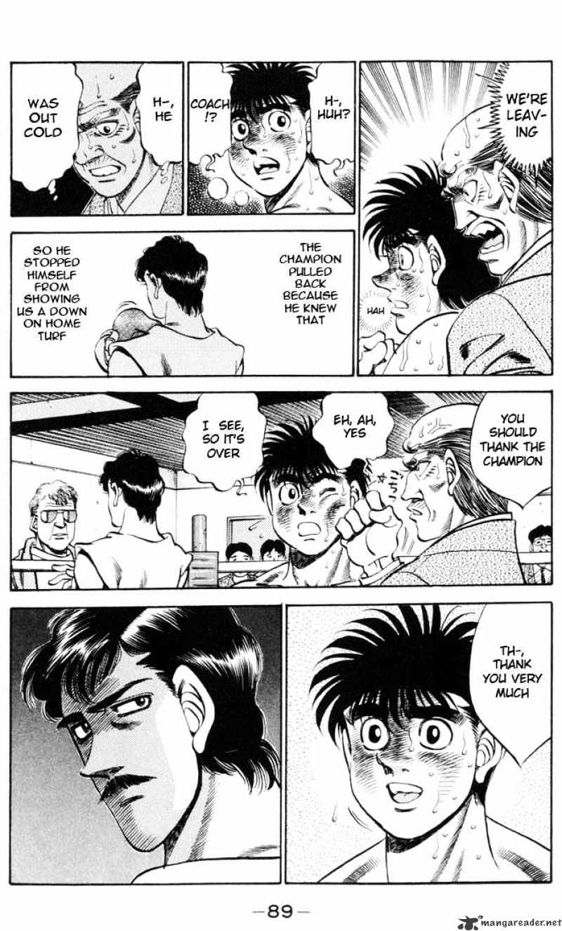 Hajime no Ippo: Fighting Spirit, Chapter 329 image 12